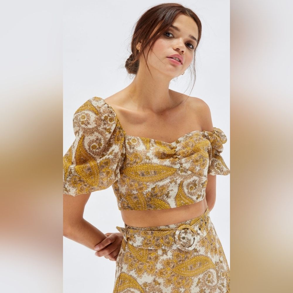 MINKPINK Sistan Sweetheart Crop Top